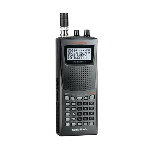 Radio Shack Pro-95 1000 Channel Dual-Trunking Scanner Radio