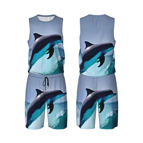 Maillot de basket-ball Dolphin respirant et short de sport léger