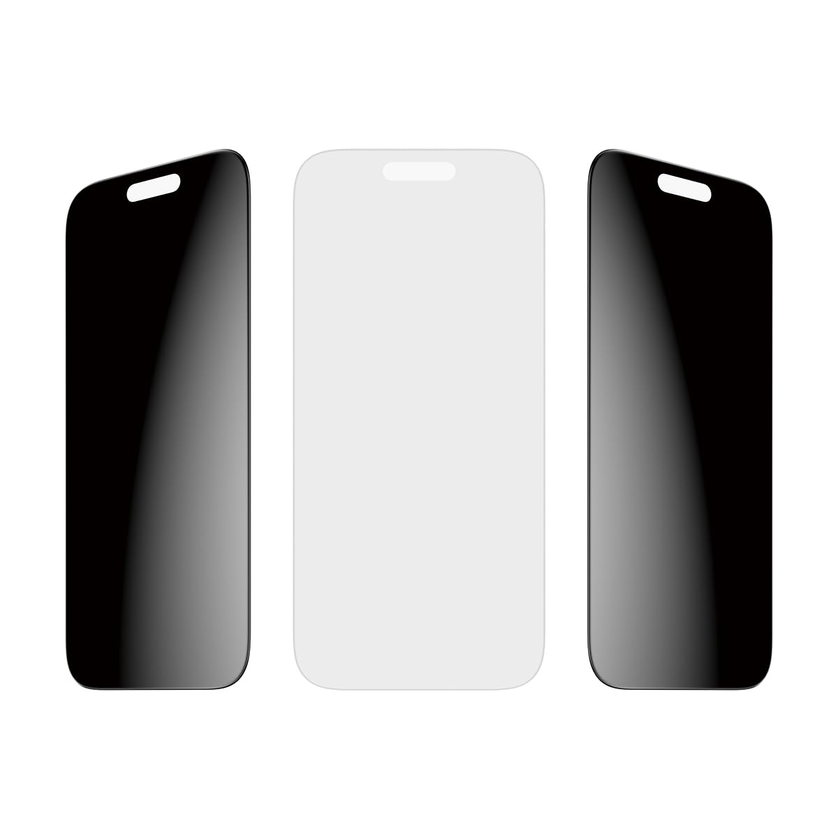 Protector de pantalla completa de cristal blindado de PanzerGlass de 6,3 pulgadas, filtro de privacidad, protección antibluelight contra caídas y arañazos con fácil alineación
