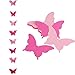 2 Piezas de Pancarta de Mariposa de Papel 3D Guirnalda Decorativa Colgante...