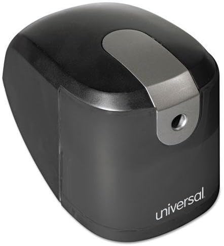 UNIVERSAL OFFICE PRODUCTS 30011 - Sacapuntas eléctrico, de escritorio, servicio Lite-to-Med, negro/gris