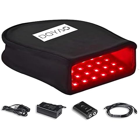 TUOYR Infrared & Red Light Therapy for Hand Pain Relief Wrist Pain Relief Device Including 660nm Red and 880nm Infrared Wearable Double Side Pad for Hands Fingers Joint Stiffness Treatment Gloves Cover