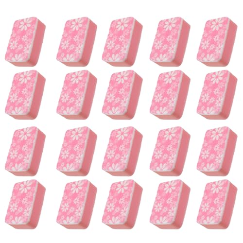 20Pcs Multipurpose Large Sponges for Car Waxing Windscreen and Vehicle Exteriors Washing Cloth Sofa Wipe Accessories