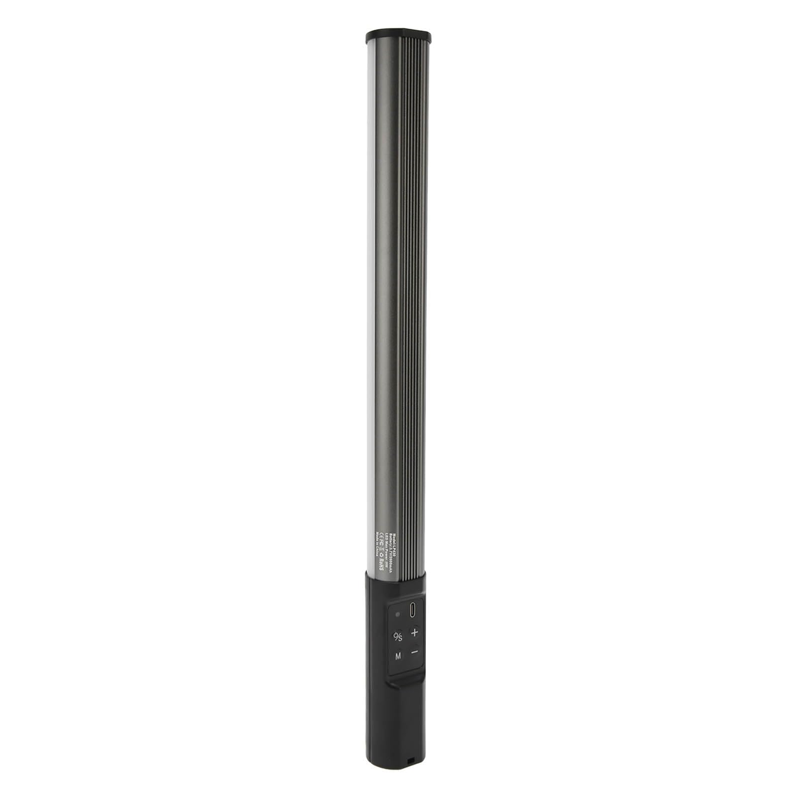 Focket Bastone Luminoso a LED RGB, 9W 1000 2500-9900K Bastone Luminoso Dimmerabile per Fotografia per Video con Batteria Ricaricabile Integrata da 2600mAh per Eventi di Produzione Video Fotografici