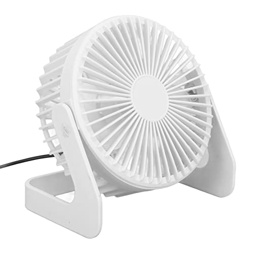 CHICIRIS Ventilador de Escritorio USB Portátil Operación Tranquila 360 Grados Mini Mesa de Ventilador Regulable para Viajes de Oficina Escritorio Pequeño