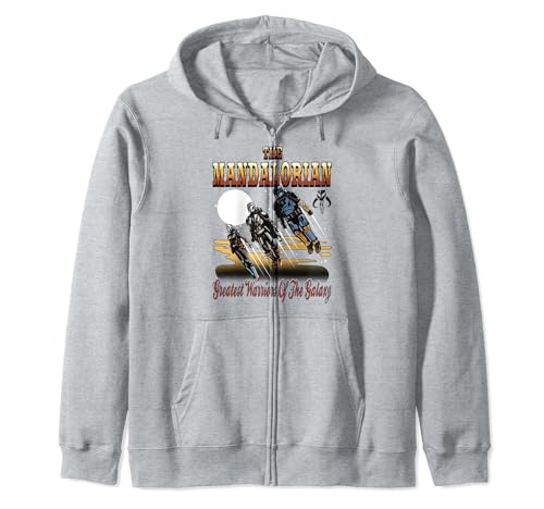 Veste à Capuche Star Wars The Mandalorian Vintage Warriors aux Finitions Durables et Confortables