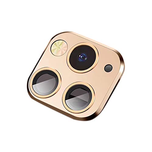 Camera Lens Protector For IPhone X XS MAX, Lens Sticker Change To IPhone 11 Pro/Pro Max, Camera Tempered Glass Screen Protector - Anti-Scratch Fingerprint (gold)
