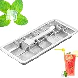 ✅ Servez pendant une longue période : améliorez vos boissons avec la touche de fraîcheur que notre bac à glaçons en acier inoxydable offre. Fabriqué en matériau réutilisable assurant une utilisation sûre et un design facile à démouler. Pas de casse ou de corps étranger qui tombe dans vos boissons pour un pur rafraîchissement tout au long de l'été.