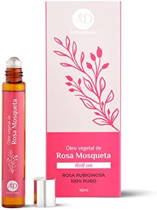 Óleo de Rosa Mosqueta Roll-On 10ml | 100% Puro, Natural & Prensad...