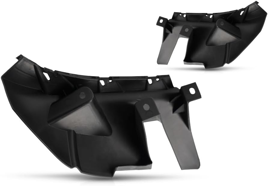 For Ram 1500 2015 2016 Bumper Cover Support Driver and Passenger Side | Pair | Front | Outer | PP Plastic | Replacement For CH1042121, CH1043121 | 68104945AE, 68104944AD