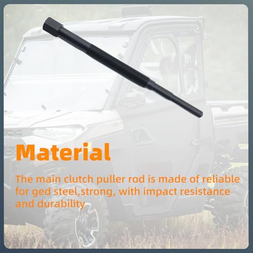 Image of PU-52422 Primary Clutch Puller Tool, Replacement for Polaris 1000 Ranger /RZR Pro /XP /RZR /Turbo 2018-2024, Steel Black