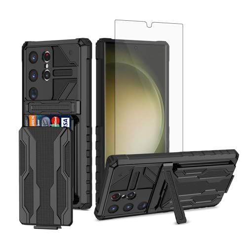 Coque Samsung S24 Ultra antichoc avec béquille et protection écran intégrale