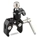 CAMVATE Crab Clamp Articulated 1/4 Mini Ball Head for Microphones