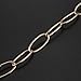Baglaum 6pcs 1M Heavy Duty Chain for Vintage Chandelier Hanging Lamp,French Gold