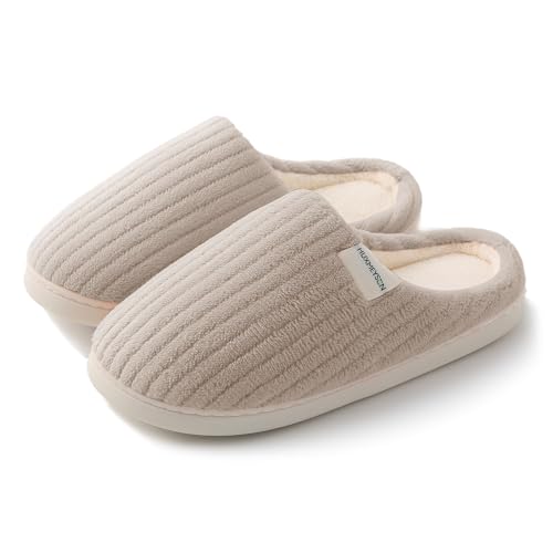 HUXMEYSON Slippers for Women, Warm Memory Foam Comfy House...
