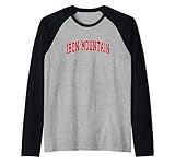 Photo Gallery iron mountain michigan mi design sportivo vintage design rosso maglia con maniche raglan Photo Gallery iron mountain michigan mi design sportivo vintage design rosso maglia con maniche raglan