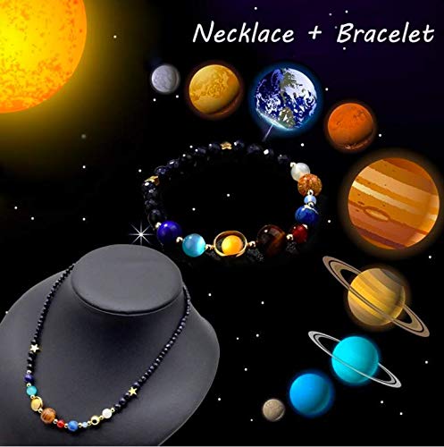 Collar de cuarzo natural y pulsera chakra el regalo de joyería ideal 7