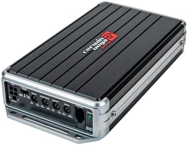 Cerwin Vega B51 500W 1-Channel Car Audio Amplifier Digital Class D Ultra-Compact with Remote Bass Knob Black