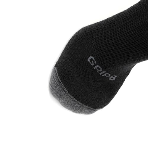 Image of GRIP6 Crew Socks - Merino Wool Socks Made in the USA, Lightweight Wool Hiking Socks, Crew Socks for Men and Women