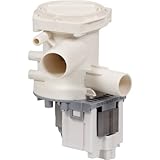 WP912…, WP913… Alternativ Magnet Laugenpumpe, Leistung: 230 V / 50 Hz / 30 Watt, Einlauf: 30mm, Ablauf: 24mm wie Original Nr: 142154, passend für: Bosch und Siemens Geräte