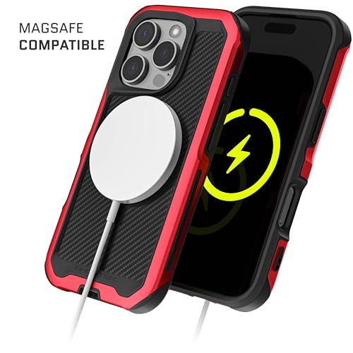 Coque iPhone 16 Pro Ghostek Atomic en aluminium aramide compatible MagSafe