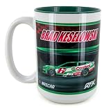 Sparta Pewter Brad Keselowski #6 Coffee Mug 15oz With Color Interior