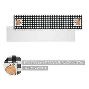   VHC-Brands-Annie-Black-Check-Pumpkin-Seasonal-Fall-Autumn-Thanksgiving-Halloween-Decor-for-Kitchen-Dining-Room-Party-Gifts-Table-Runner-12x60