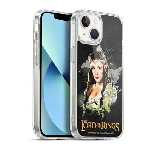 Head Case Designs Officially Licensed The Lord of The Rings The Fellowship of The Ring Arwen Character Art Gel Case [Military Grade] Compatible with Apple iPhone 13 and Compatible with MagSafe