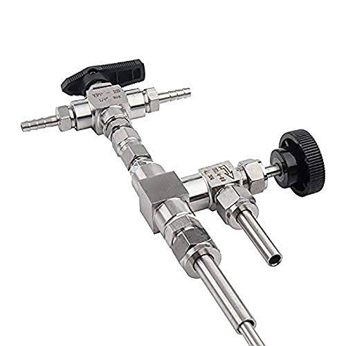 LZQBD ZENGQIANGJING Filleur de Bouteille de bière, Chargeur de Bouteille de comptoir en Acier Inoxydable de qualité Alimentaire CO2 Outil de kit pour la bière, Durable et l'assainissement Longévité - Image 8