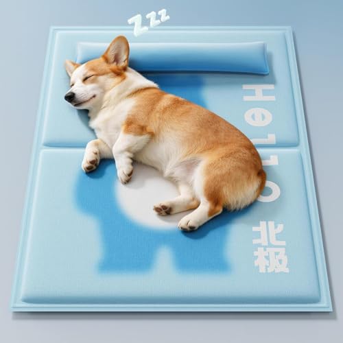 Tapis rafraîchissant pour chien - Évitez le coup de chaleur en voiture cage et camping - 7