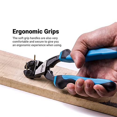 Image of Capri Tools CP40209 40209 Klinge Mini Bolt Cutter, 8 inch, Blue /Black (Pack of 2)