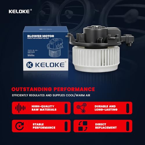 Image of KELOKE Front HVAC Heater Blower Motor Fan Compatible with Toyota Corolla 2009-2013, RAV4 2006-2018, Matrix 2009-2014 & Pontiac Vibe 2009-2010 & Scion xB 2008-2015, tC 2011-2016, Replace# 700230
