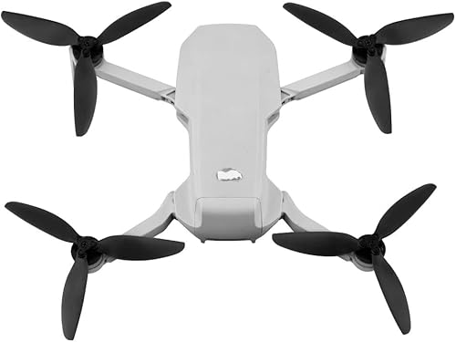 Miniatura 5 de for D-JI Mini 2 Mavic Mini Propeller Quick Release Foldable 3-Blade Props Paddle Replacement Wing Fans Spare Drone Accessory (Color  Red)