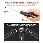 Screwdriver Sets Screwdriver Kit 4-Piece, Professional Cushion Grip Insulated Magnetic Tip Electrician Screwdriver Kits (4-Piece)… - Image 4