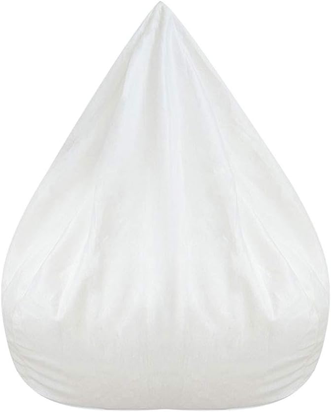 Bean Bag Inner Liner, Easy Cleaning Bean Bag Insert Replacement Cover for Bean Bag Chair, Zipper Opening No Filler (Large)