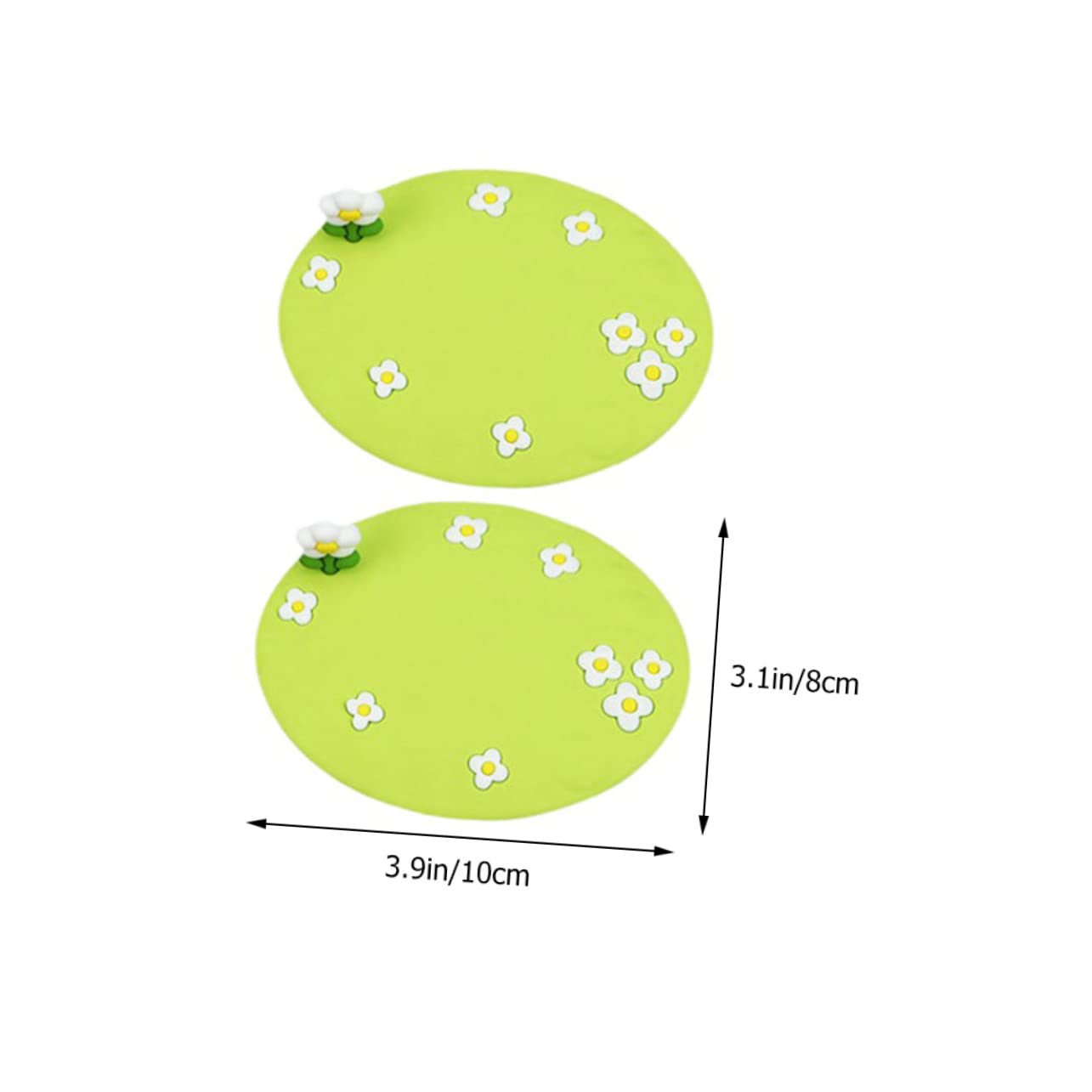 Housoutil 10 STK rutschfeste Matte Handy Matte rutschfestes multifunktionale antirutschmatte Handy aufsteller Gadgets für männer rundes rutschfestes Pad Anti-Rutsch-Pad