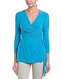 Anne Klein Women's Side Tie Wrap Top