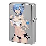 アニメ風 ZIPPO金属製 おしゃれ 美しい ゼロから始める レム 可愛い お嬢さん 水着 収納 ライタ保護 【アメリカ産特製強化素材】 防錆 全面保護 たばこ用具 喫煙具 ＜アニメ愛好者,アニメ好き> ファション飾り グッズ 交換用外側 傷から を全面保護