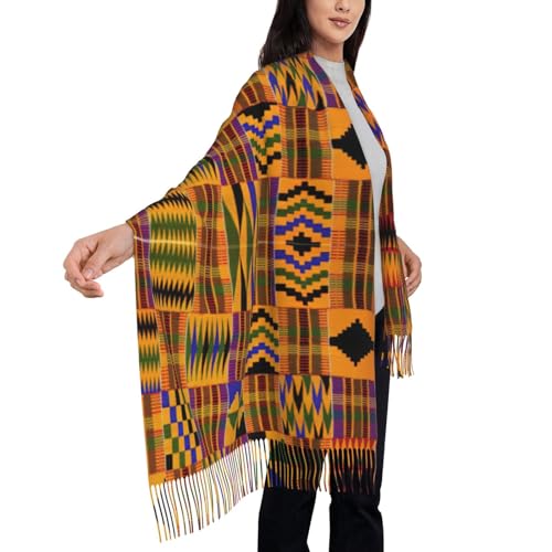 African Ethnic Pattern Print Scarfs For Women,Fall Winter Scarves, Shawls And Wraps For Evening Dresses,Super Soft Scarf4