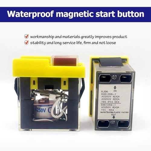 Interruptor electromagnético impermeable Kjd6 5E4 250V para corte de energía 6