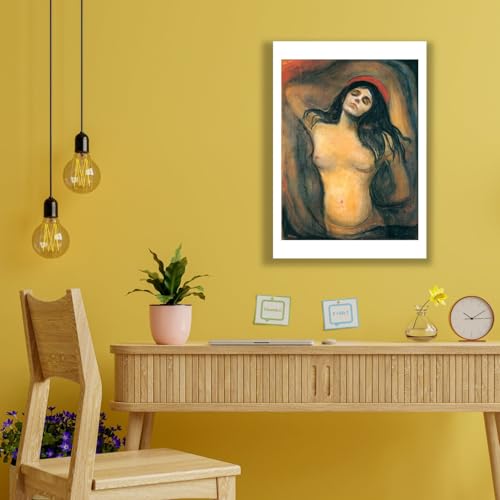 Edvard Munch Madonna Impression d'Art Mat Spiffing Prints XL - 2
