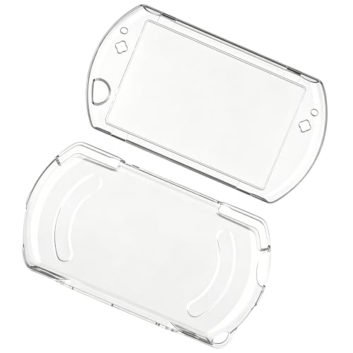 Pjsrsdaee Clear Crystal Hard Case Cover for Sony PSP Go, Protective Skin Shell