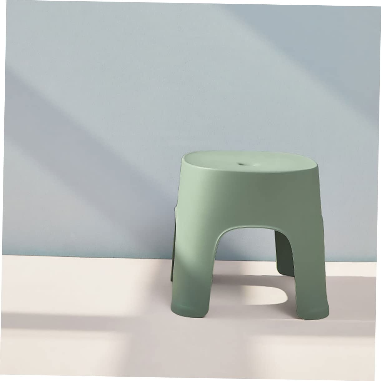 CHILDWEET Sgabello Ergonomico Piccolo Sicuro E Robusto in Plastica Per Bambini E Bambine Bagno Cucina Camper E Uso Quotidiano