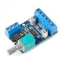 [PACKAGE CONTENTS] Package contents 1 audio board (product name audio board) in blue metal finish, compact size 45 x 8 mm, perfect for hobbyist assemblies. [CLASS D EFFICIENCY] Efficient Class D modulation delivers 30Wx2 output with reduced power los...