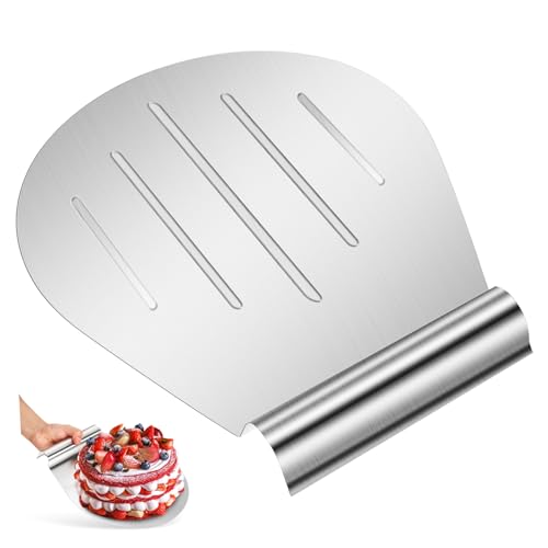 CIYODO Elevador para Pasteles de Acero Inoxidable Resistente para Hornear Pizzas y Tartas Bandeja Soporte Multifuncional Fácil de Limpiar y Uso Seguro