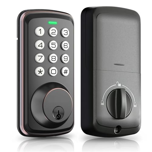 Lockzo DZS01 Elektronisches Türschloss mit Tastatur