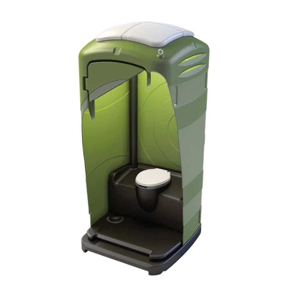 BAGNO MOBILE CON WC CHIMICO ACQUA PULITA Verde