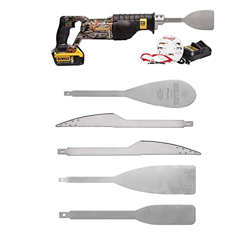 Equalizer Ambush ATV2012 Windshield Cut Out Cordless Extractor Tool with 5 Blades Set, Quarter Glass Cut Out Tool.