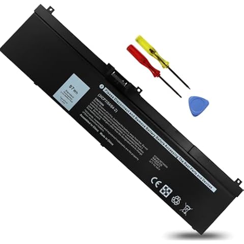 Tevelmick 97Wh Battery for Dell Precision Cover