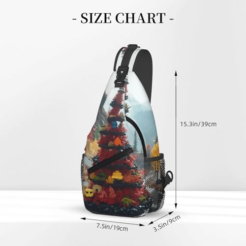 Bolso cruzado estilo mochila sling negro miniatura 3